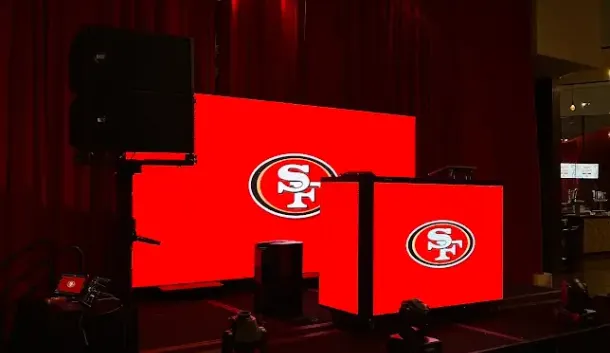 LED booth