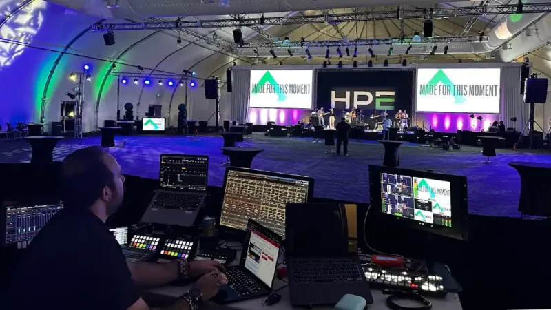 HPE corporate event