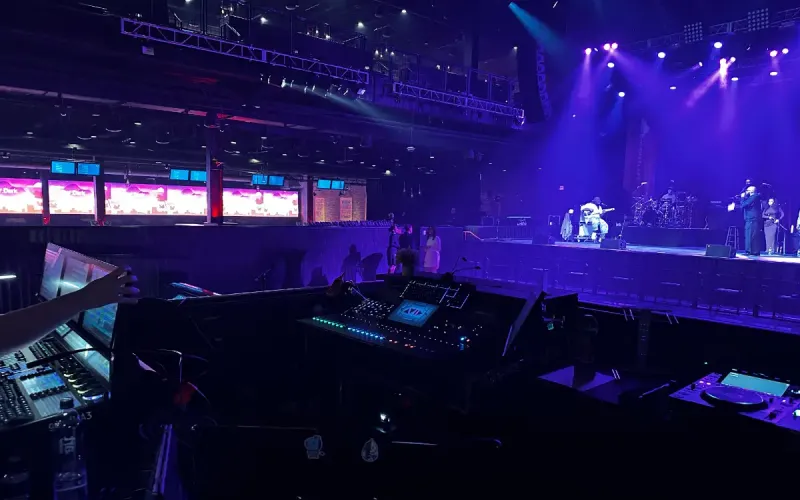 Live corporate event