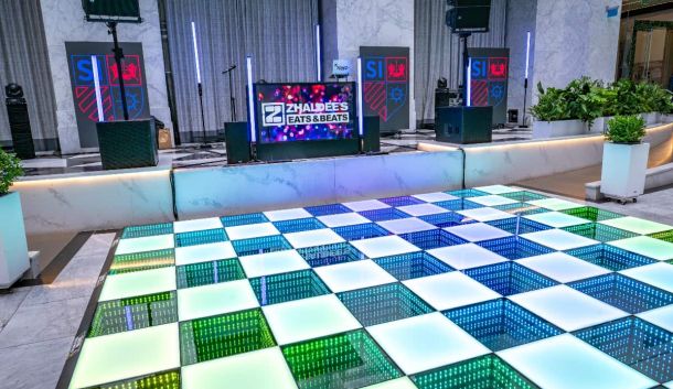school dance floor